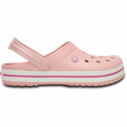 Crocs Crocband, Blocages, Unisexe, Adulte, Rose, Blanc, 36 - 37, 42-43