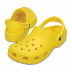 Crocs Classic Clogs Blocages Unisexe Jaune