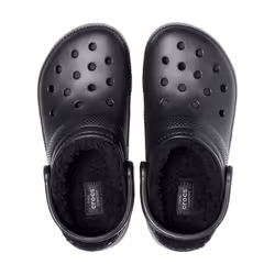 Crocs Classic Lined Clog Blocages Unisexe Noir