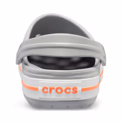Crocs Crocband Blocages Unisexe Gris, Orange, Blanc - Vue supplémentaire 6
