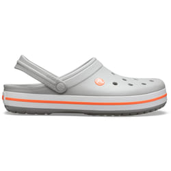 Crocs Crocband Blocages Unisexe Gris, Orange, Blanc