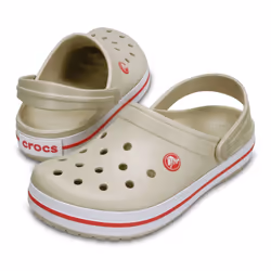 Crocs Crocband Blocages Unisexe Vert, Blanc, Rouge