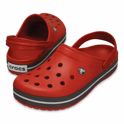 Crocs Crocband Blocages Unisexe Rouge, Gris