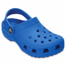 Crocs Classic Clog, Blocages, Unisexe, Bébé (0-2 ans), Bleu, Monochromatique, 20/21