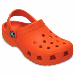 Crocs Classic Clog, Blocages, Unisexe, Enfant, Rouge, Monochromatique, 24/25