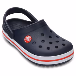 Crocs Crocband Clog, Blocages, Unisexe, Enfant, Marine, Rouge, Blanc, Monochromatique, 27/28