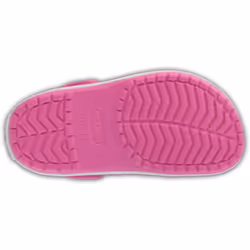 Crocs Crocband Blocages Unisexe Rose, Blanc