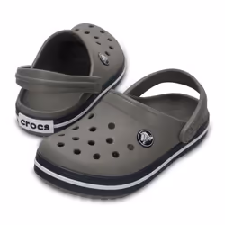 Crocs Crocband Blocages Unisexe Gris, Marine, Blanc