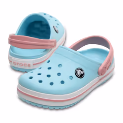 Crocs Crocband Blocages Unisexe Bleu, Rose, Blanc