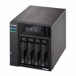 Asustor LOCKERSTOR 4 Gen2 (AS6704T) NAS Bureau Ethernet/LAN Noir N5105 - Vue supplémentaire 4