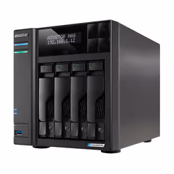 Asustor LOCKERSTOR 4 Gen2 (AS6704T) NAS Bureau Ethernet/LAN Noir N5105 - Vue supplémentaire 5