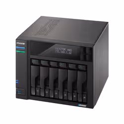 Asustor LOCKERSTOR 6 NAS Bureau Ethernet/LAN Noir N5105 - Vue supplémentaire 4