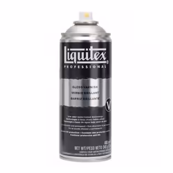 Vernis brillant pour peinture acrylique - LIQUITEX - Aérosol 400ml