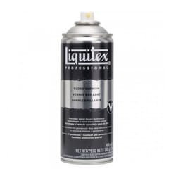 Vernis brillant pour peinture acrylique - LIQUITEX - Aérosol 400ml