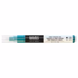 Liquitex 887452000808, Turquoise, Noir, Blanc, Pointe fine, 2 mm, 1 pièce(s)
