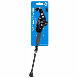 Béquille M-Wave Eco Mixte Adulte - Noir - Réglable pour 24-29 - Alliage