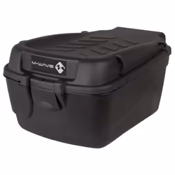 M-Wave Amsterdam Easy Box L-XL, Arrière, Porte bagage de velo, Plastique, Noir, 18 L, 310 mm