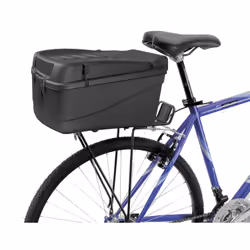 M-Wave Amsterdam Easy Box S-M Arrière Porte bagage de velo 5 L Plastique Noir