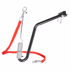 M-Wave 640104, Montage de la fixation de la laisse pour chien, Noir
