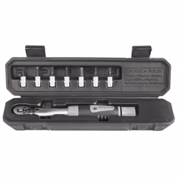 M-Wave TW-2/24, Clé dynamométrique à cliquet, Nm, Mécanique, 1/4", 2 - 24 N·m, 7 pièce(s)