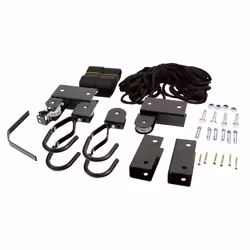 M-Wave Bike Lift Strong Porte-vélo d’intérieur Monté au plafond Noir