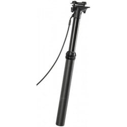 Tige de selle réglable M-Wave Levitate EX 125 en aluminium noir - Ø309 x L440 mm