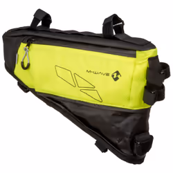 M-Wave Rough Ride Triangle Cadre Sacoche pour bicyclette 4,2 L Noir, Jaune