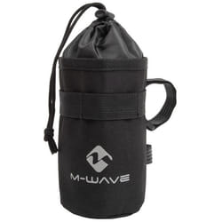 Porte-bouteille de sac - M-WAVE - Amsterdam Bottle ISO - Isotherme - Noir - Logo réfléchissant