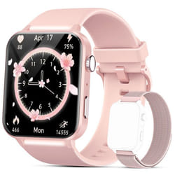 Montre Connectée SmartWatch Blackview R3 Sport Fréquence Cardiaque IP68 Moniteur de Sommeil Ultra-Longue Batterie - Rose