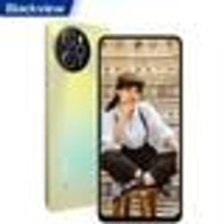 Blackview Shark 8 Téléphone Portable Débloqué Android 13 16Go+256Go 6.78 2.4K 64MP 5000mAh NFC 3 Emplacements pour cartes - Or