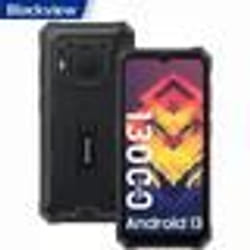 Blackview BV6200 Téléphone Portable Incassable 656 Android 13 13000mAh 8Go+64Go 8MP+13MP IP68 ÉtanchéFace IDDual SIM - Noir