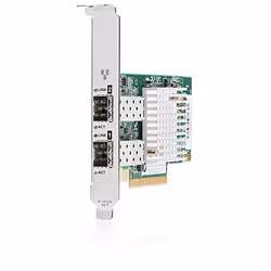 HPE 10Gb 2x 571SFP+, Interne, Avec fil, PCI Express, Fibre, 10000 Mbit/s