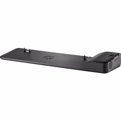 HP Station d'accueil ultra-plate 2013, Station d'accueil, Noir, Professionnel, 44 mm, 368 mm, 107 mm