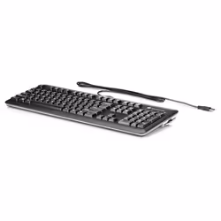 HP Clavier CCID SmartCard USB, Avec fil, USB, Noir