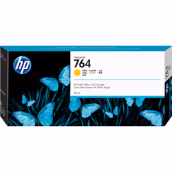 HP 764 cartouche d'encre DesignJet jaune, 300 ml, Encre à colorant, 300 ml, 1 pièce(s)