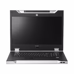 HPE LCD8500 1U INTL Rackmount Console Kit, 47 cm (18.5"), 1600 x 1200 pixels, 187 cd/m², 700:1, LCD, US International