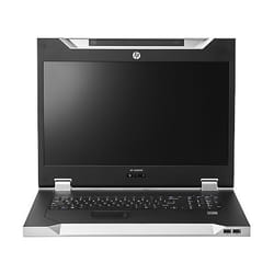 HPE LCD8500 1U INTL Rackmount Console Kit support d'ordinateurs 18.5" Argent