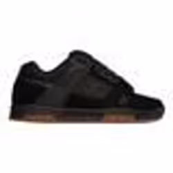 Basket Homme - DC - 129285 - Semelle Gomme - Extérieur Peau - Noir