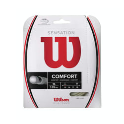 Wilson Sporting Goods Co. Sensation 15 Cordage de raquette Tennis 1,35 mm Nylon Blanc