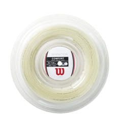 Wilson Sensation Cordage de raquette Tennis Multifilament 1,3 mm Polymère Blanc