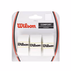 Wilson Pro Overgrip, Surgrip, Tennis, Blanc, Monochromatique, 3 pièce(s)