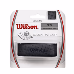 Wilson Sublime, Poignée de remplacement, Tennis, Noir, Monochromatique, Ampoule, 1 pièce(s)