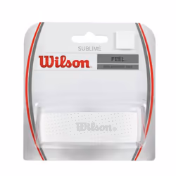 Wilson Sublime, Poignée de remplacement, Tennis, Blanc, Monochromatique, Ampoule, 1 pièce(s)