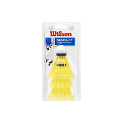 Tube de 3 volants Wilson Dropshot - jaune - TU