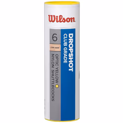 Tube de 6 volants Wilson Dropshot
