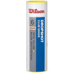 Tube de 6 volants Wilson Dropshot