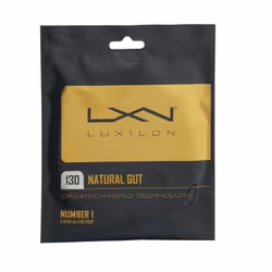Wilson Sporting Goods Co. Luxilon Natural Gut 130, Tennis, 12 m, 1,3 mm, Sac en carton avec ouverture poignée