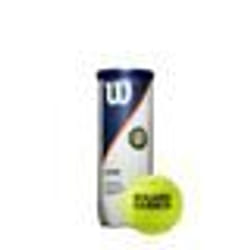Tube de 3 balles de Tennis - Wilson - Roland Garros - Blanc - Mixte - Haute performance