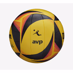 Wilson AVP OPTX Intérieure et extérieure Noir, Jaune - Vue supplémentaire 4