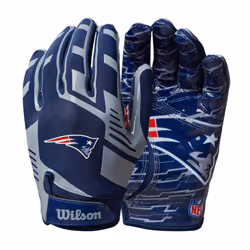 Gants de Football Americain enfant NFL New England Patriots